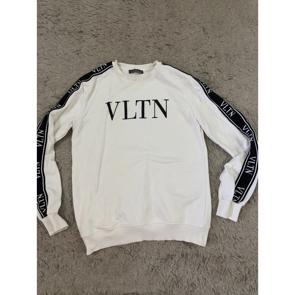 Valentino mens sweatshirt Size Small. White